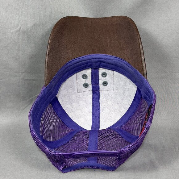 Big Bear Rodeo Snapback Hat Cap Trucker Mesh Straw Weave Western Cowboy Womens - Picture 13 of 14